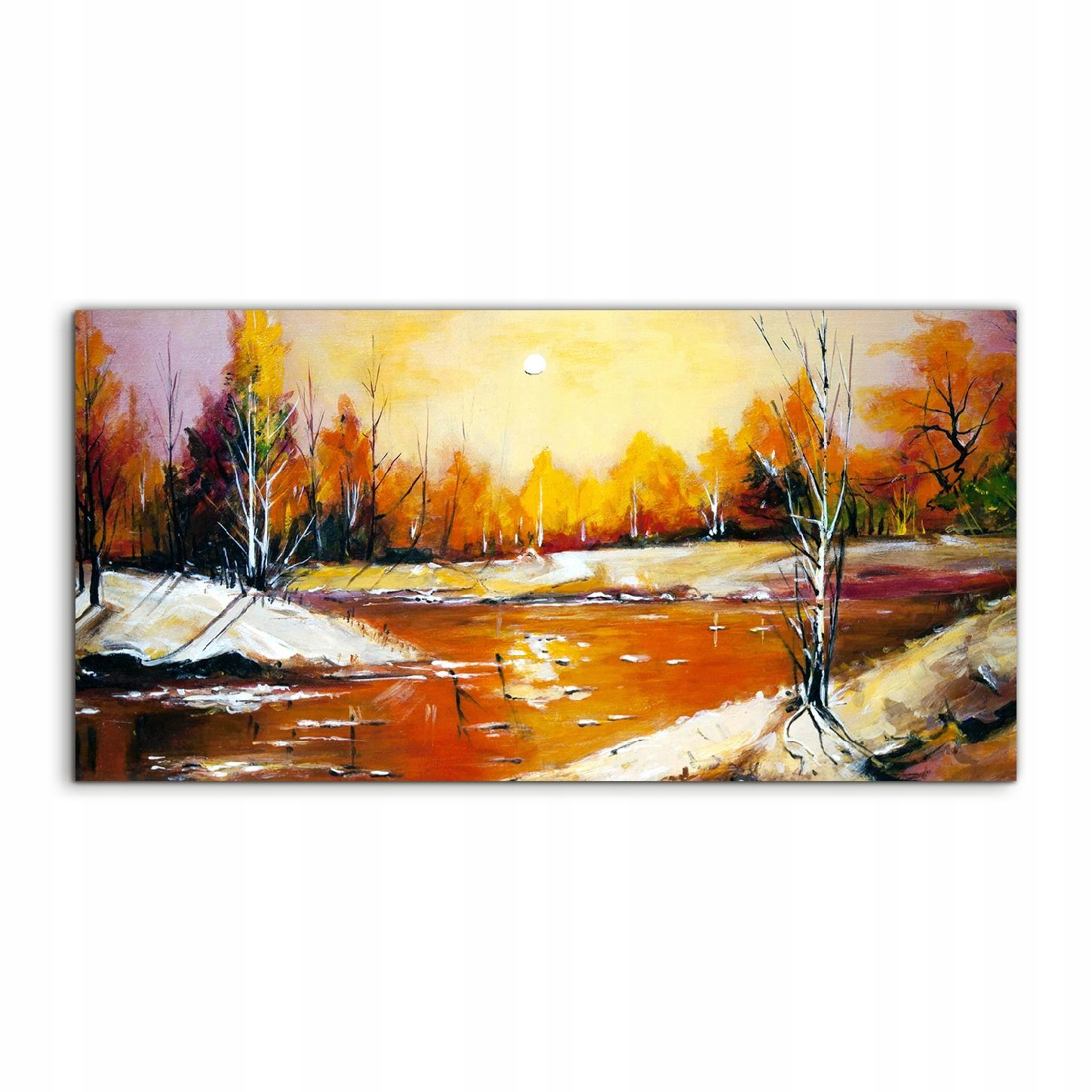 

Obraz akrylowy 100x50 na ścianę Jesień Las Drzewa