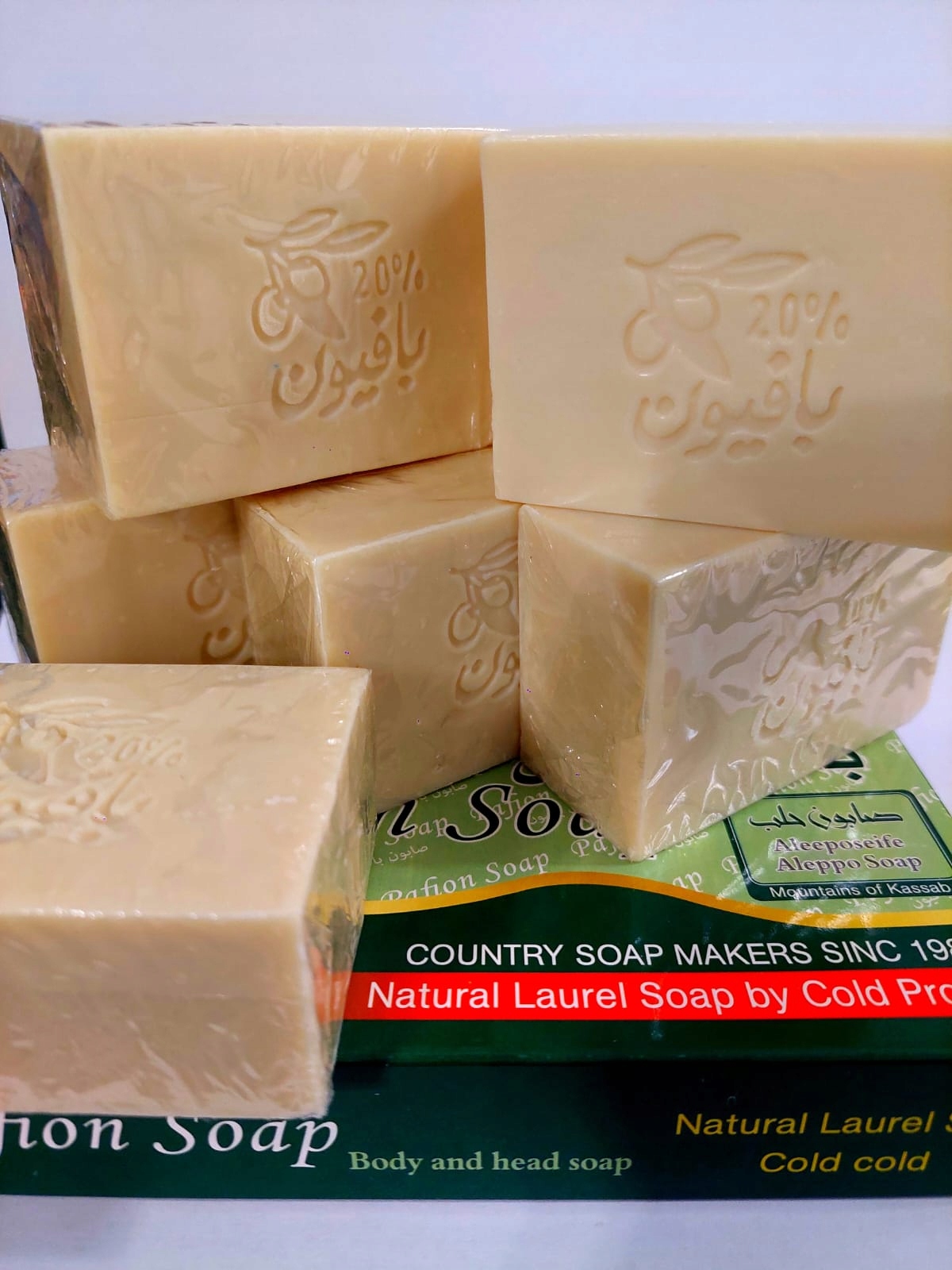 Mýdlo Z Aleppo Oliva A Vavřín Vyrobené Metodou Za Studena, 6 Kusů, Kvalita