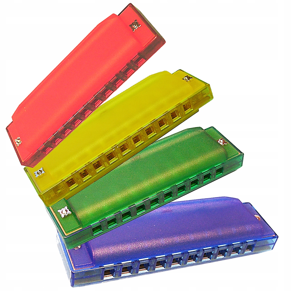 Harmonijka H10/sw1020-2 plastikowa C czerwona Swan Marka Swan