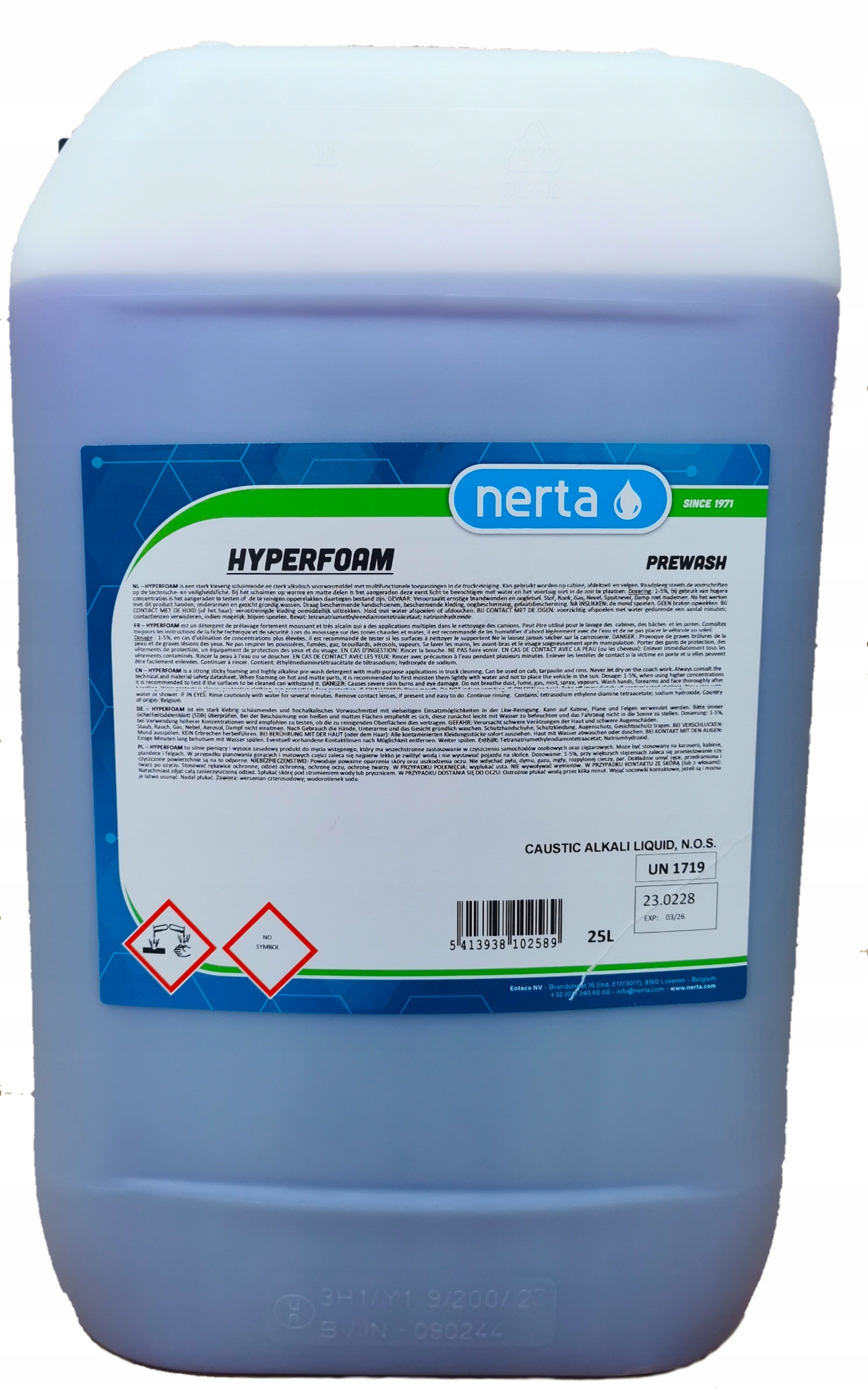 

Nerta Hyperfoam Piana Aktywna Do Ciężarówek 25L