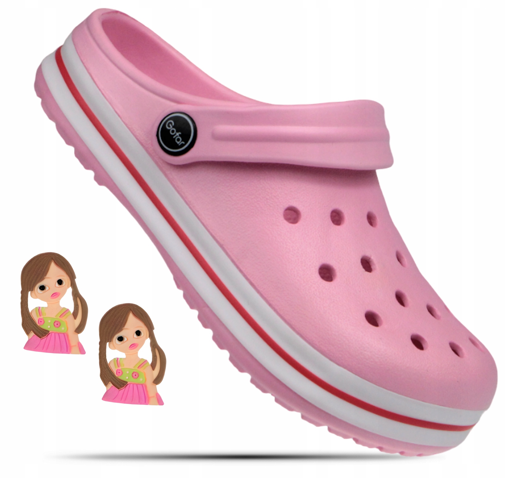 

Klapki Dziecięce Kroksy Crocsy Basenowe 33