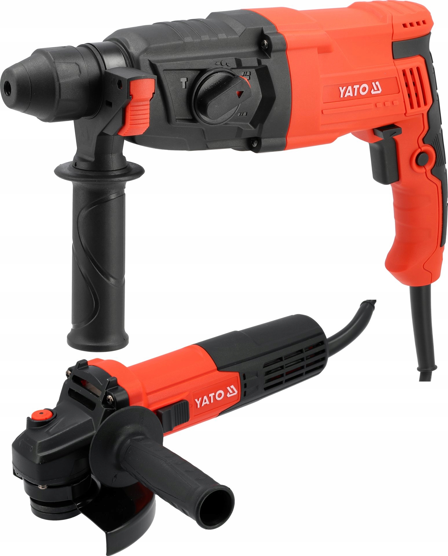 Yato Sada Vrtacích Kladiv Sds+ 3.2J Úhlová Bruska 750W YT-821200 Kpl.