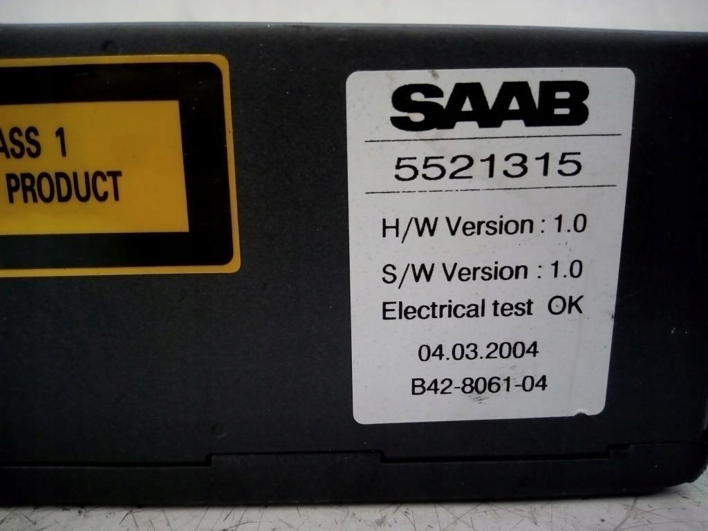 ZMIENIARKA CD KENWOOD SAAB 9 5 I EUROPA 5521315 Catalog number of the original 5521315