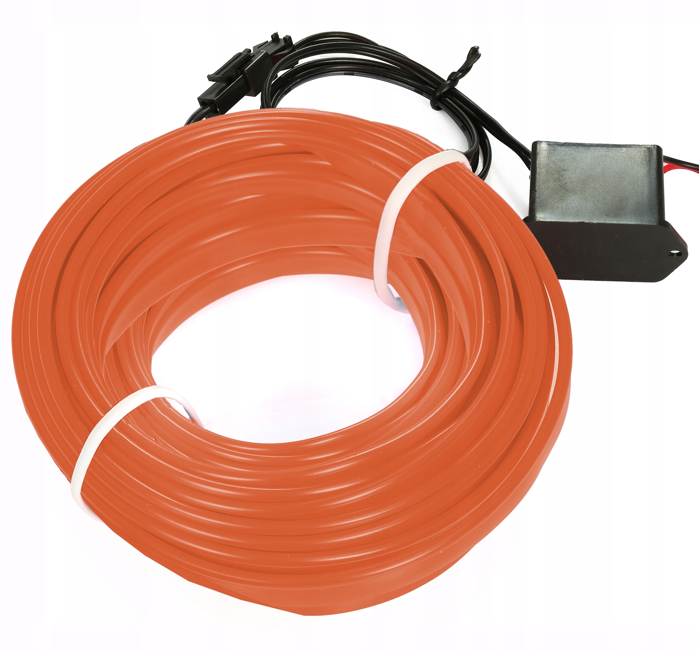 Światłowód EL WIRE LED Taśma Ambient 10M Pomarańcz
