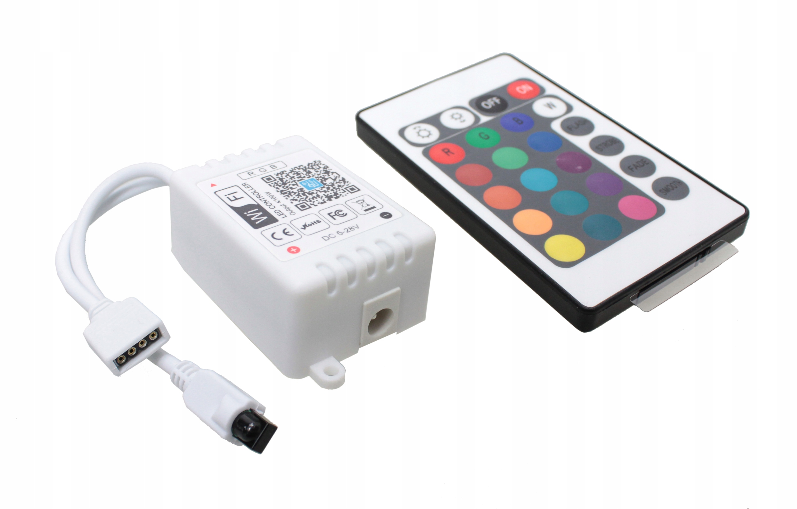 

Sterownik Led Rgb WiFi IR24 8A 96W MagicHome Alexa