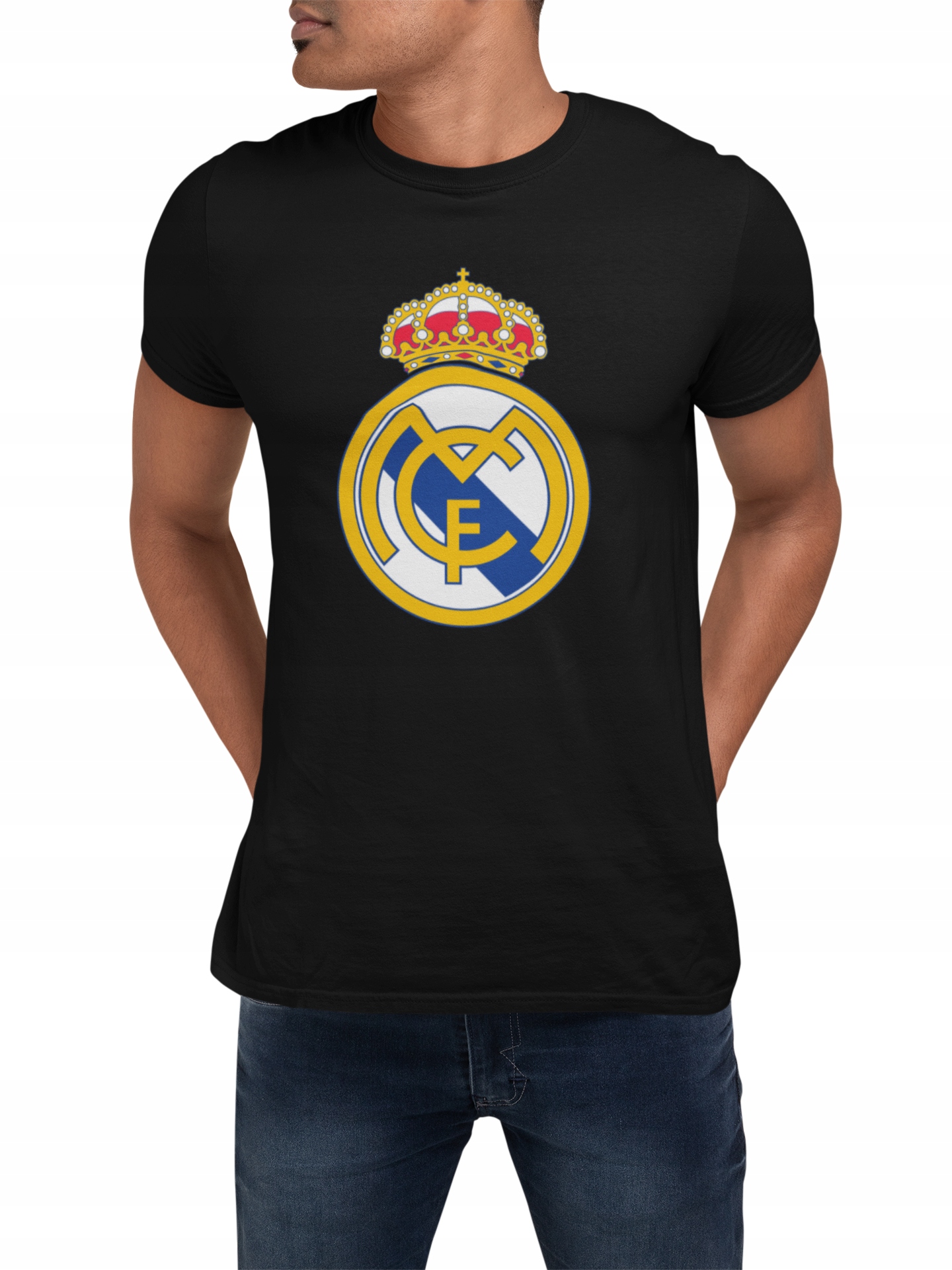 

Koszulka T-shirt męski- real madryt-piłka nożna- M