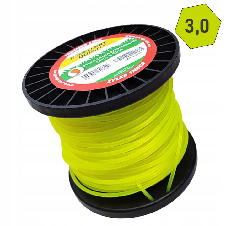 

Żyłka Tnąca Sześciokątna Do Kosy 3mm Rolka 50m