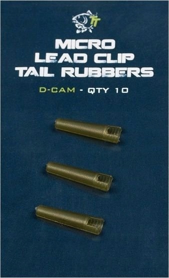 Nash Weed Lead Clip Tail Rubber Micro gumka
