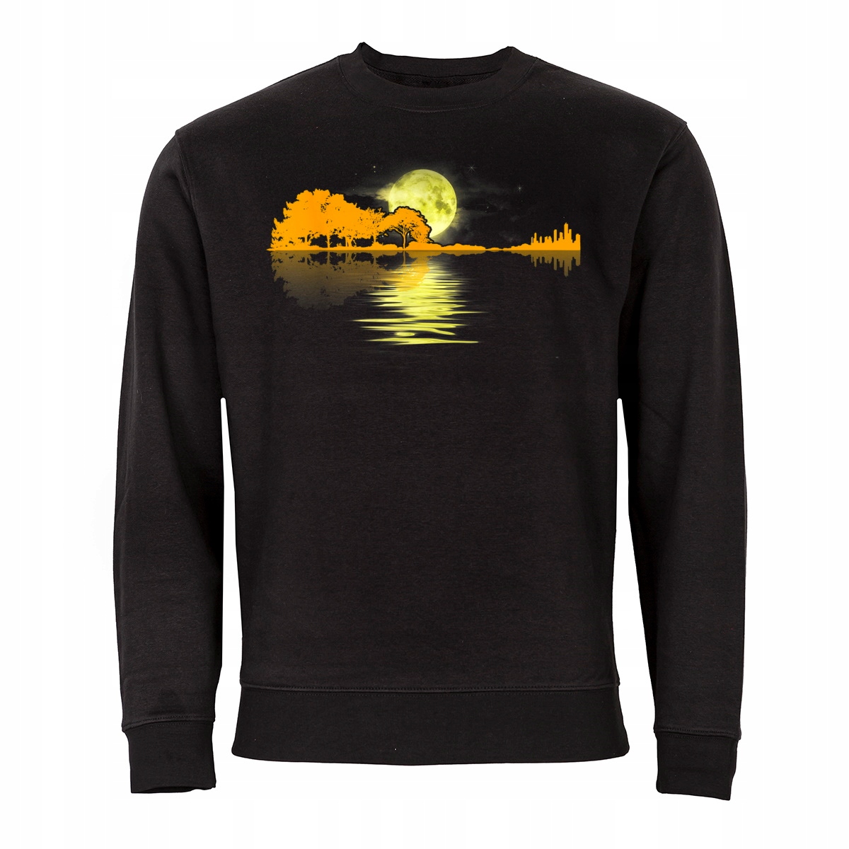 

Czarna Bluza Muzyczna Dla Muzyka Gitara Retro