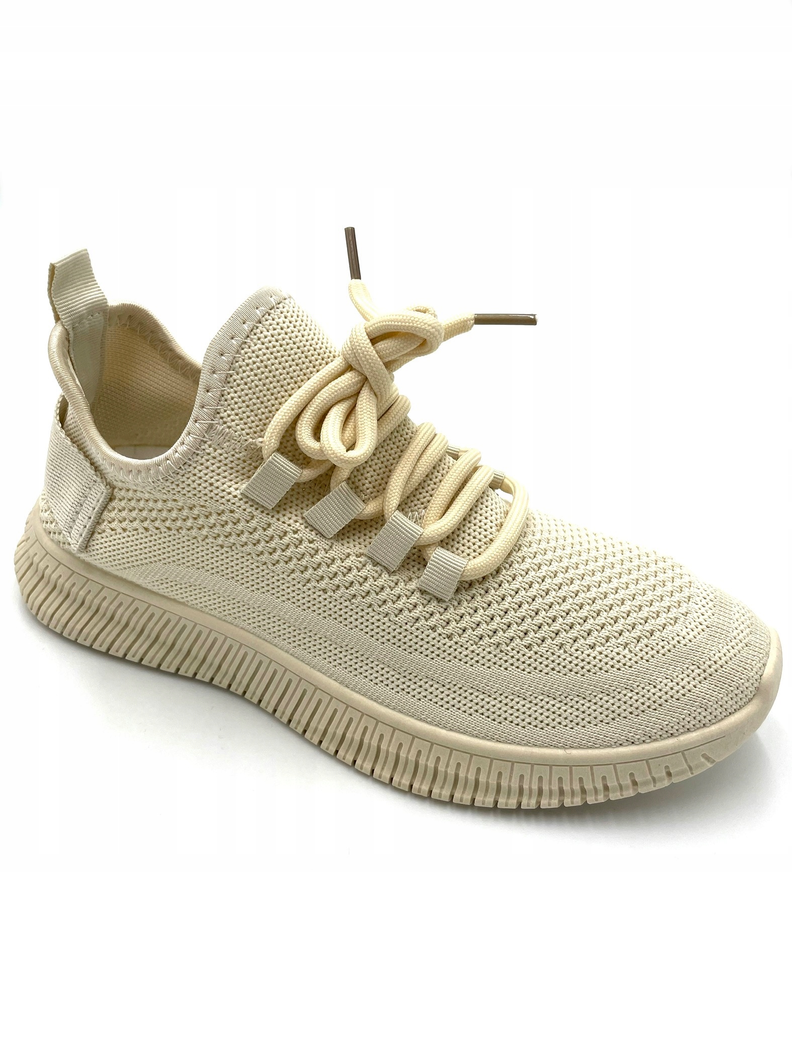 

Buty Adidasy Sneakersy Tenisówki Damskie Beżowe 38