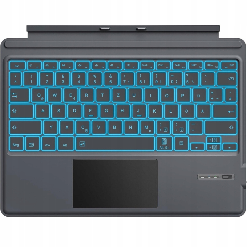 MoKo Klávesnice Qwertz Bluetooth s touchpadem pro Microsoft Surface Pro
