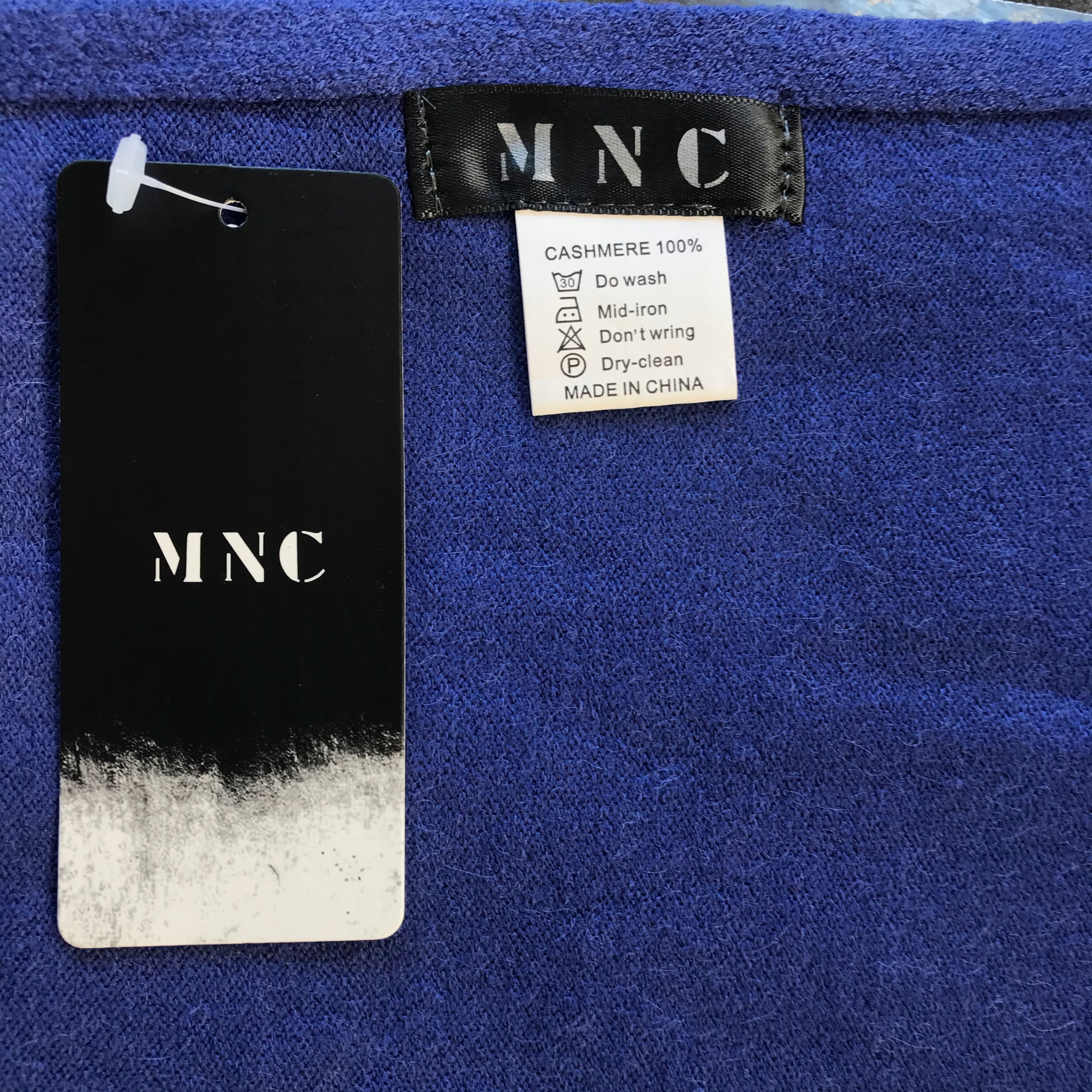 Szal Kaszmir 100% Duży Ciepły Jesień MNC Limonka ! Materiał dominujący kaszmir