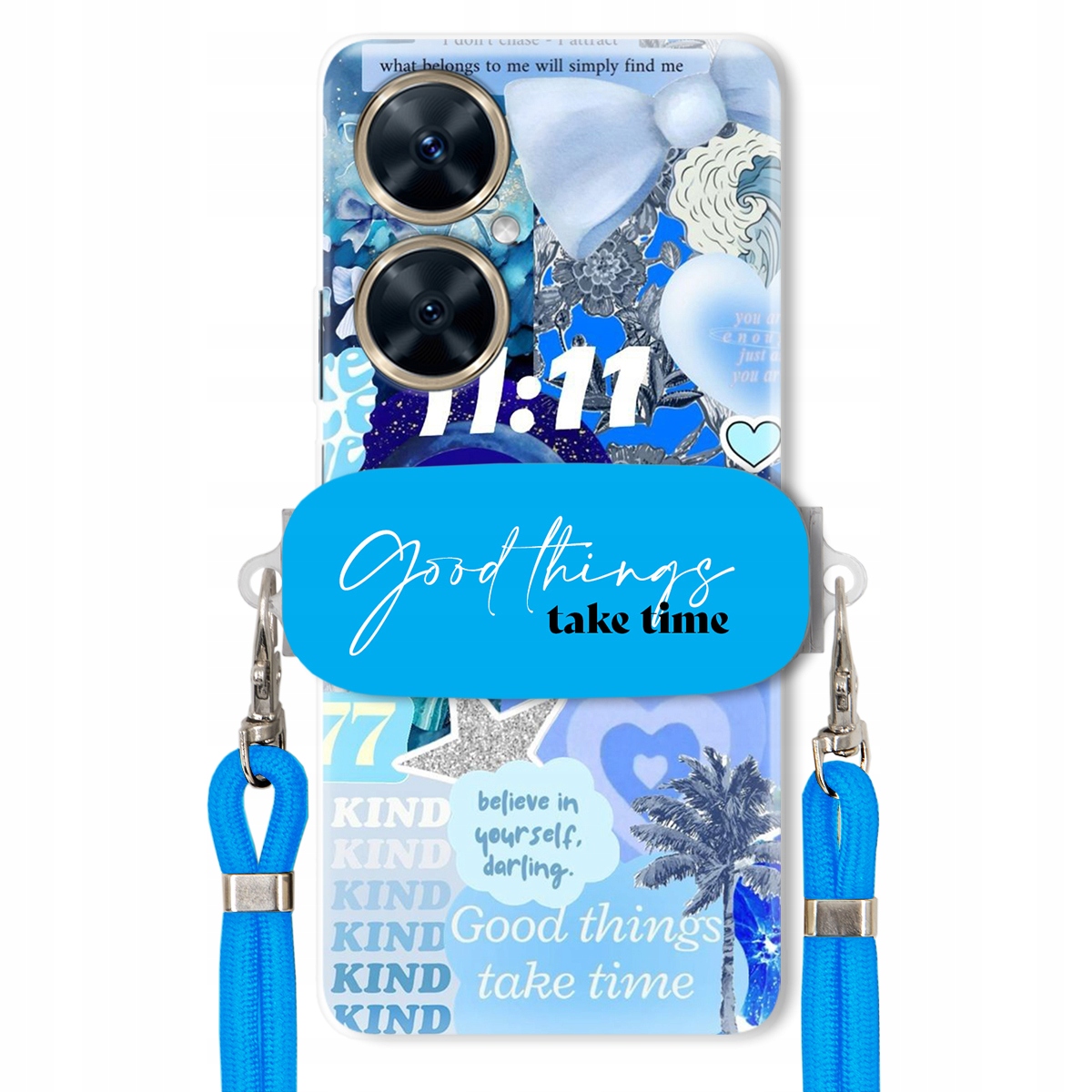 Pouzdro pro Huawei Nova 11i Držák Crossbody vodítko Good Things Sea Lata