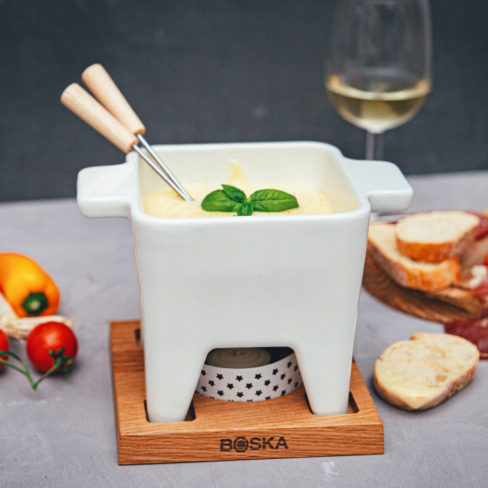 Fondue Boska zestaw Tapas Bianco ceramiczne 600ML Kod producenta BO-853544