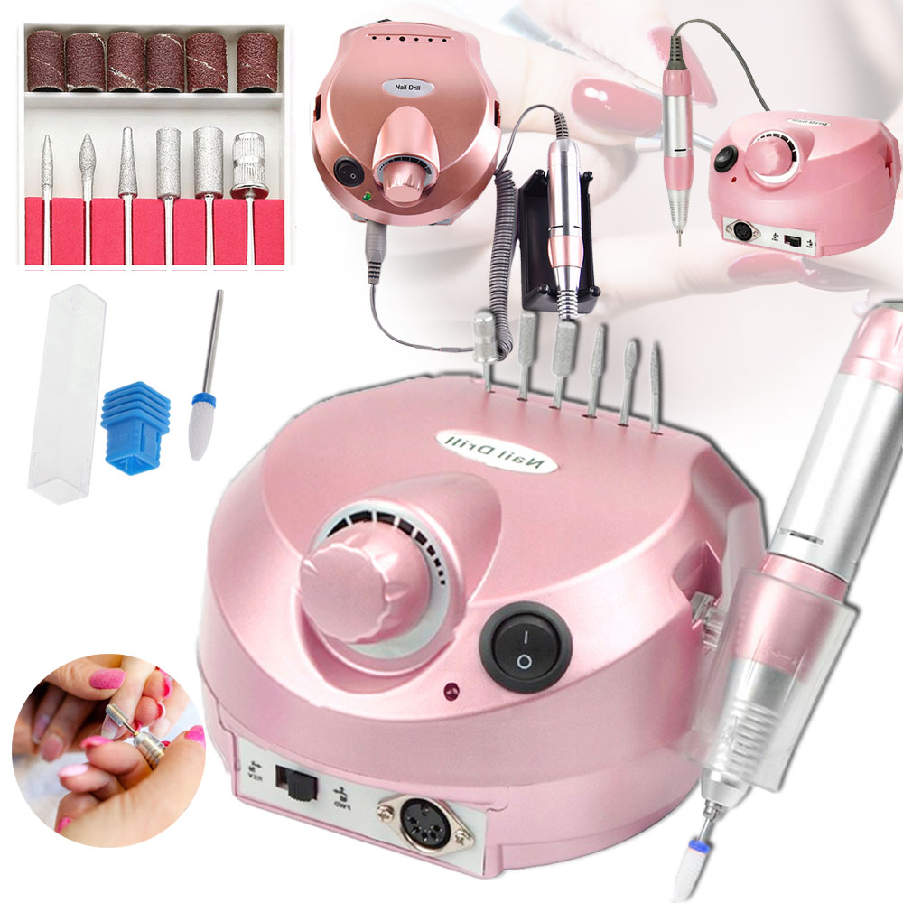 Bruska Na Nehty Manikúra Pedikúra 65W Profesionální Silná Frézy Na Paže