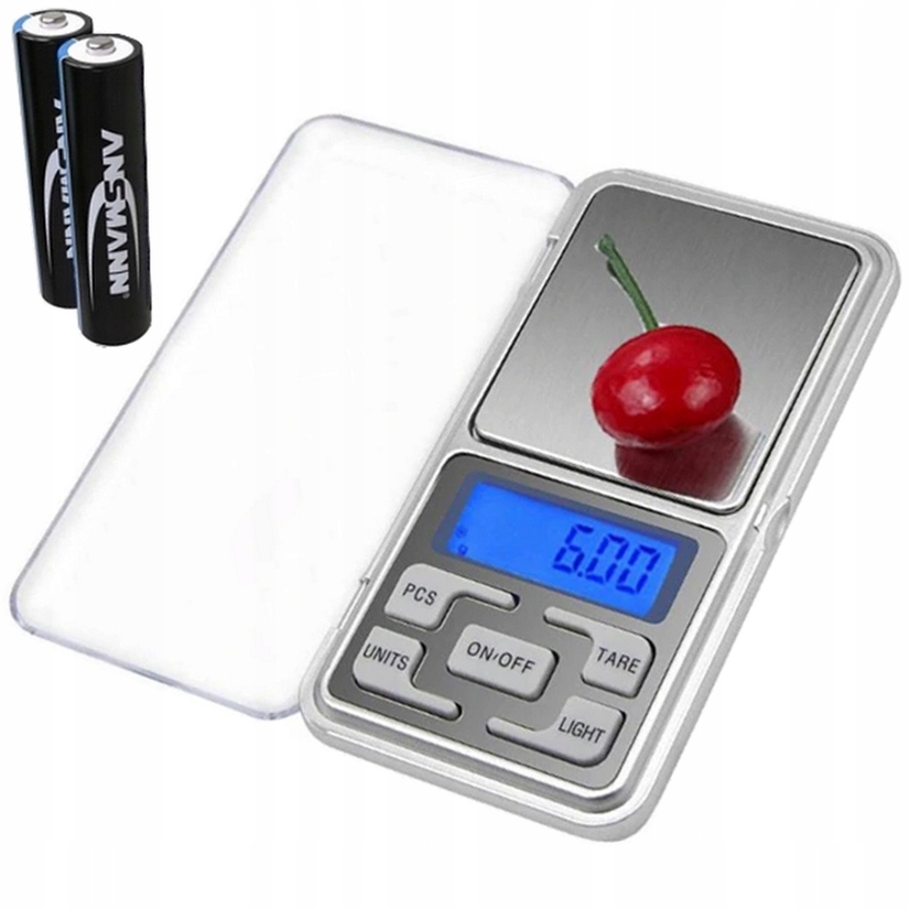 Waga jubilerska precyzyjna kuchenna dokładna LCD do 200g dokładność 0,01g