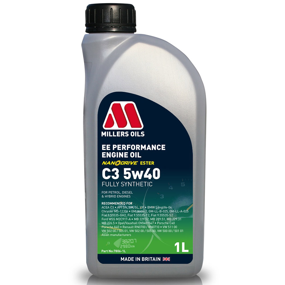 

Millers Ee Longlife 5W40 1L Nanodrive