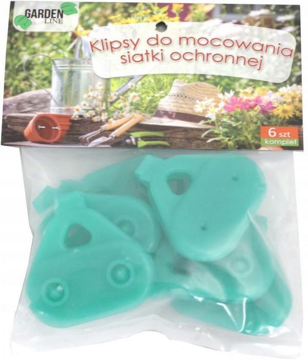 

Klipsy Do Mocowania Siatki 6SZT Spinki Zapinki