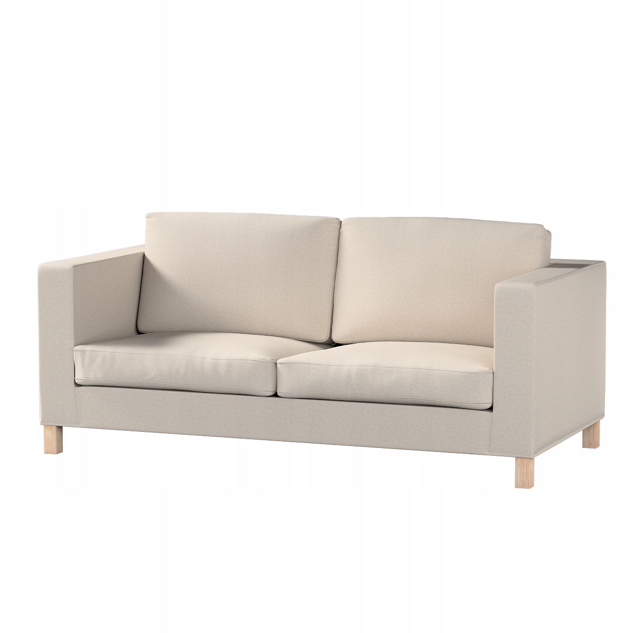 Potah na rozkládací pohovku Karlanda, krátký Ikea, černý