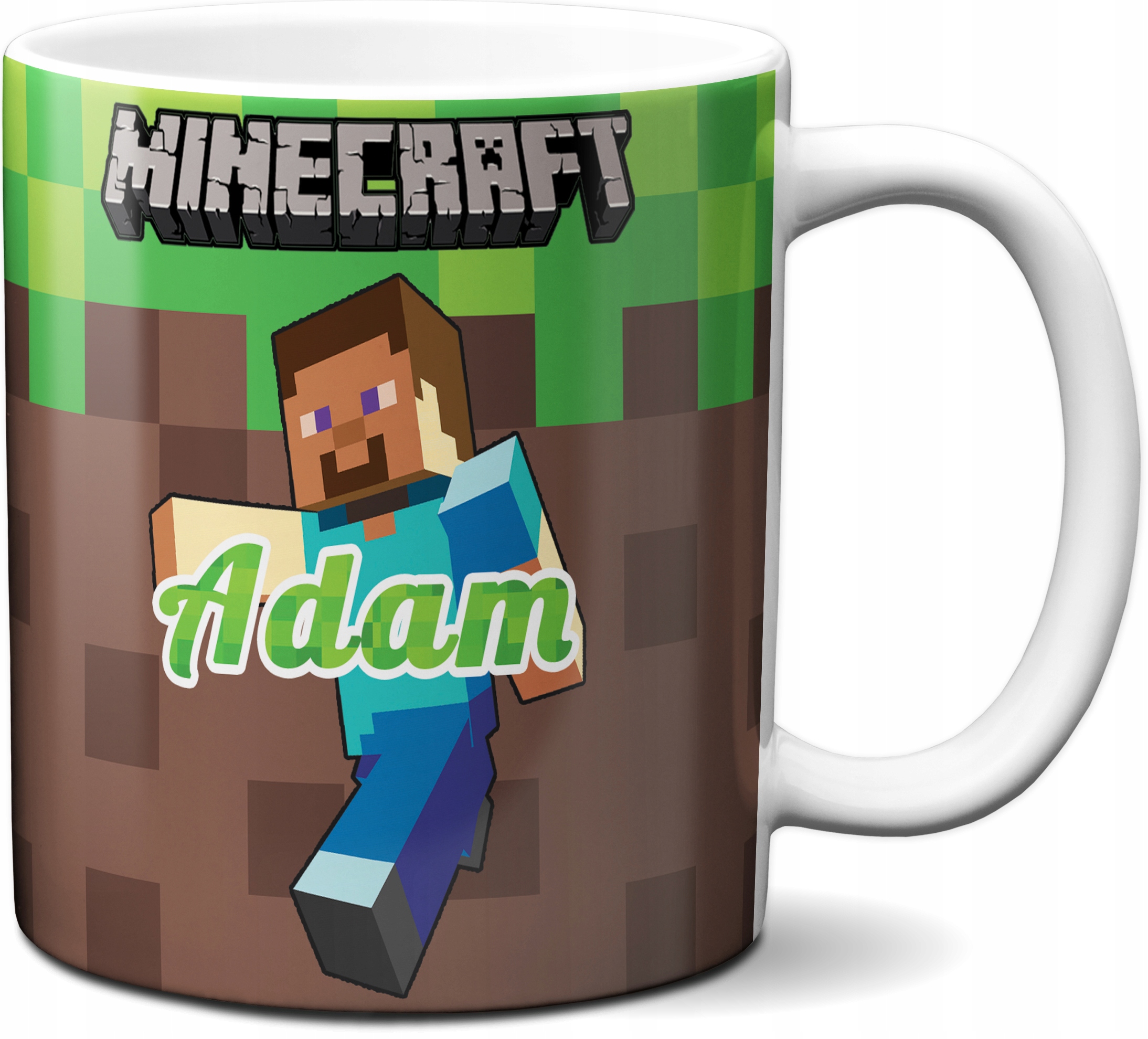 

Kubek Minecraft Dla Dziecka Upominek+imię