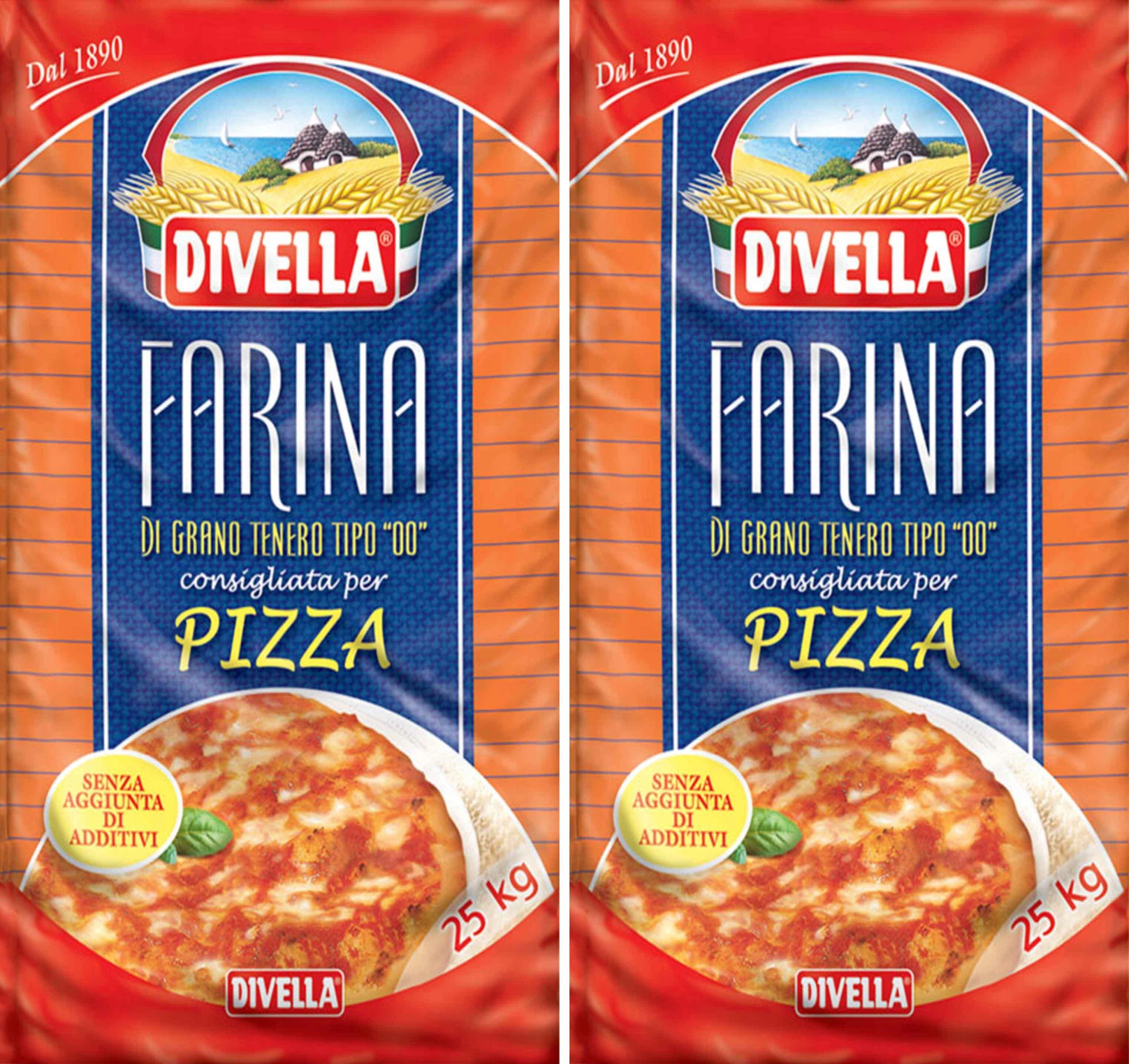 Farina 00 Pizza Super 25 Kg - Divella