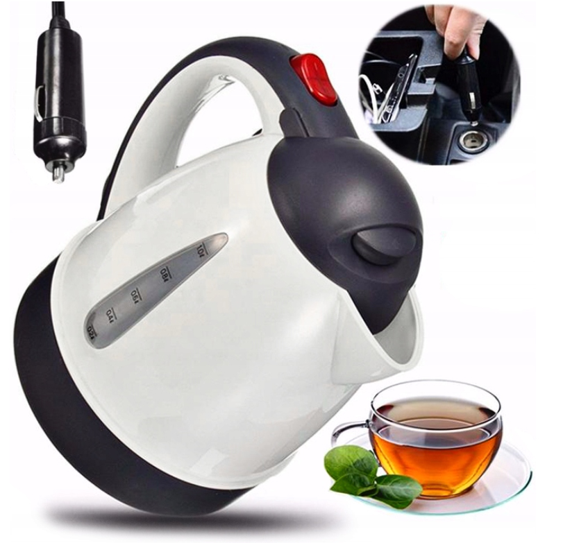 АВТОМОБИЛЬНЫЙ ЭЛЕКТРИЧЕСКИЙ ЧАЙНИК 12V 150W 1000ML