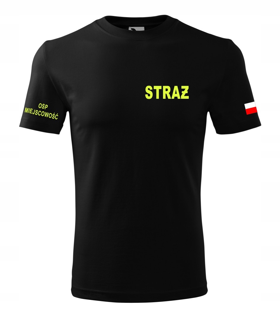 

T-shirt Koszulka Straż Pożarna Osp fluo M