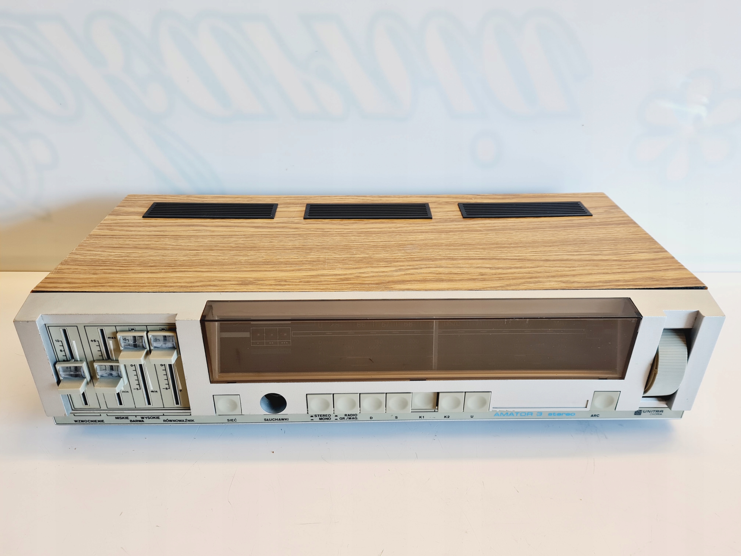 UNITRA DIORA TUNER AMATEUR, ФУНКЦИОНАЛЬНЫЙ ВИНТАЖ ОТ PRL