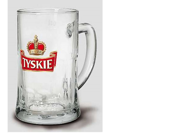 

Kufel Tyskie 0.3l 1szt do piwa pokal szkło