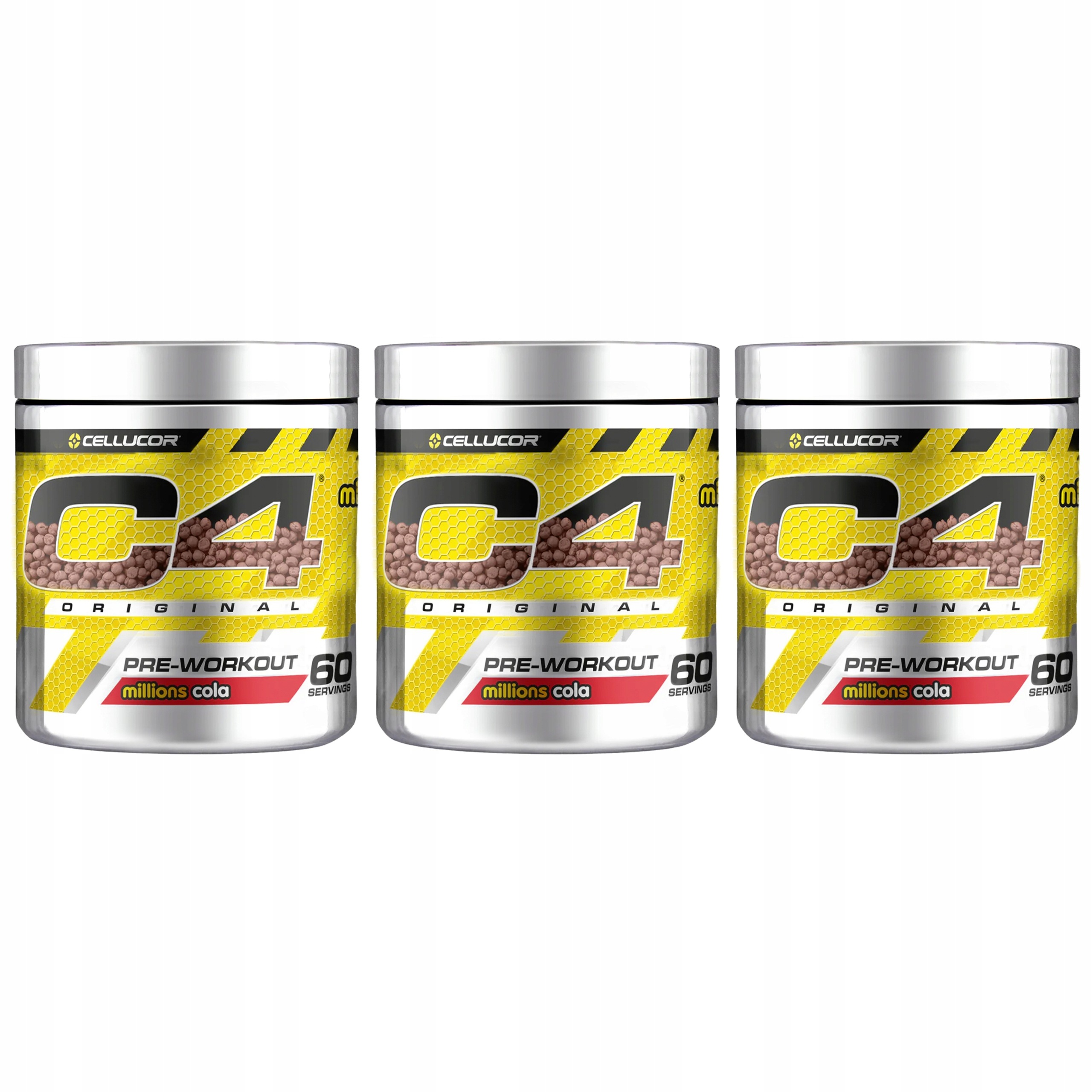 3x Předtréninková Pumpa Usa Cellucor C4 Original ID