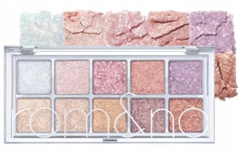 Rom&nd Better Than Palette Paleta Cieni Do Powiek 00 Light & Glitter Garde