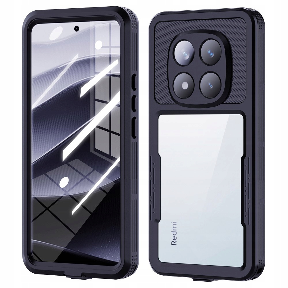 Pancerne Etui Wodoodporne IP68 do Redmi Note 14 Pro 5G, Wodoszczelne case