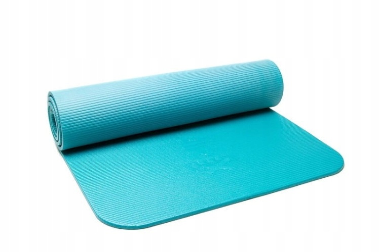 Mata do ćwiczeń treningu rehabilitacji lekka Airex Fitline 180 niebieska