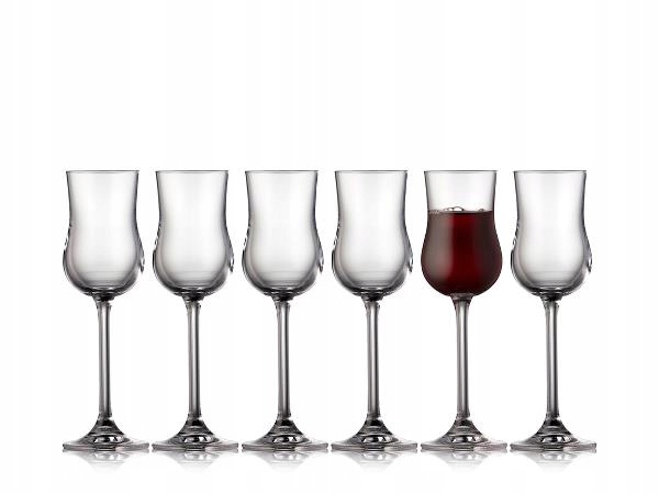 Lyngby Glass Juvel Skleničky na tinktury Porto Grappy 90 ml 6 Ks