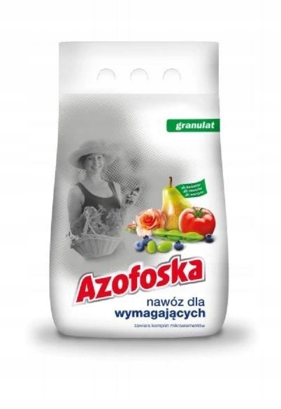 

Nawóz ogrodniczy Azofoska granulat 5 kg