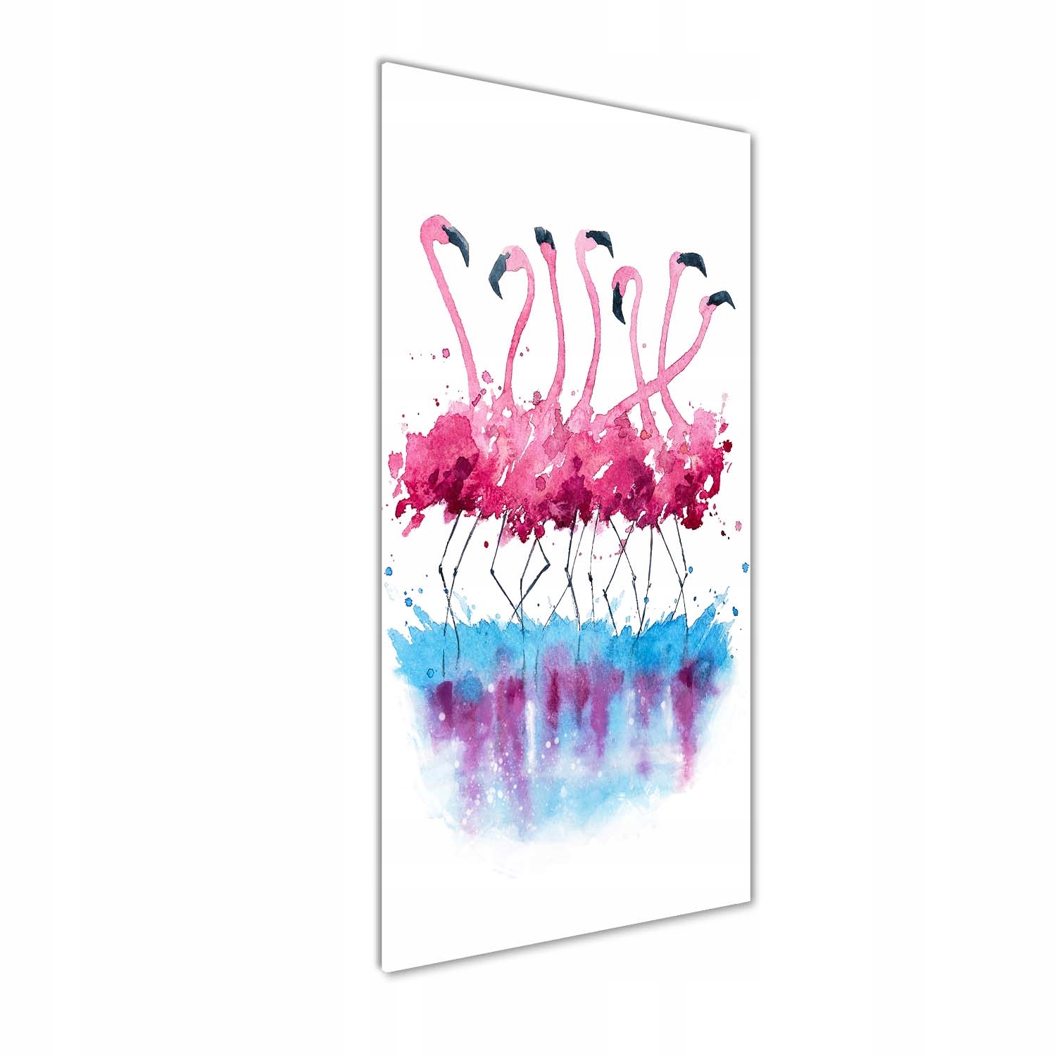 

Foto obraz akrylowy na ścianę Flamingi 50x125 cm