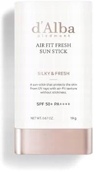 d'Alba Air Fit Fresh Sun Stick SPF50+ Uv tyčinka s bílými lanýži 19 g