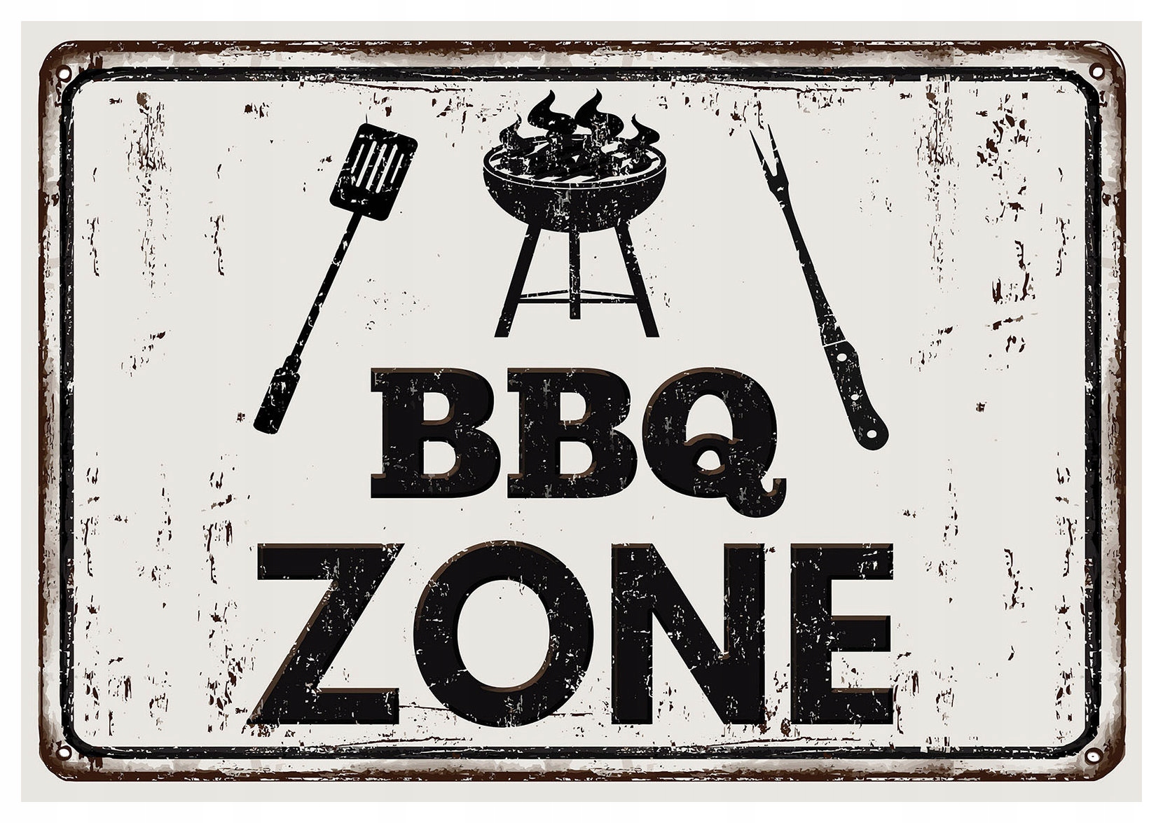 Fototapeta Grill Bbq Letní ohniště Piknik Retro Vintage 368x254 lepidlo