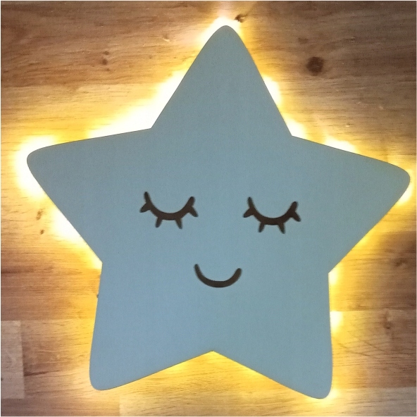 Lampka nocna dla dzieci GWIAZDKA gwiazdeczka led Marka inna marka