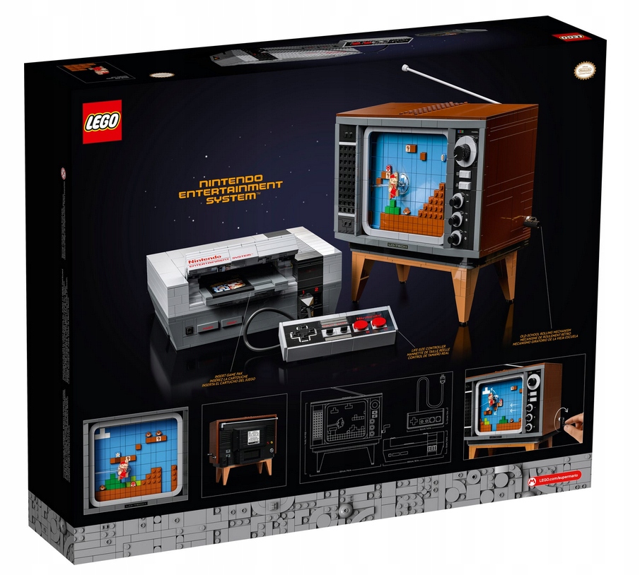 LEGO 71374 SUPER MARIO - NINTENDO ENTERTAINMENT Nazwa zestawu SUPER MARIO - NINTENDO ENTERTAINMENT