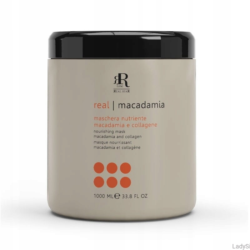 RR Maska do włosów makadamia z kolagenem 1000 ml