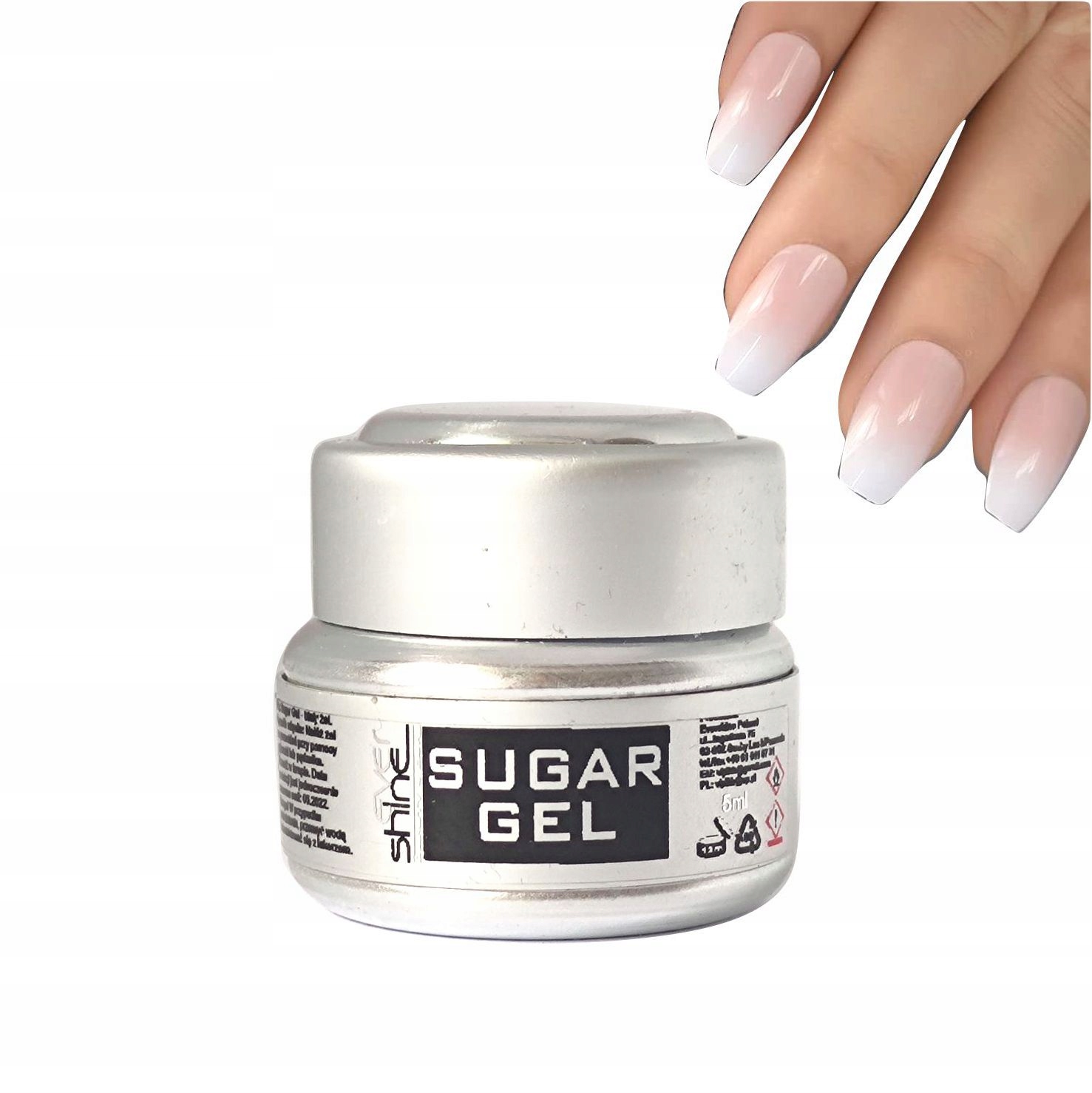 

Sugar Gel Żel Do Zdobień Pasta Babyboomer 5g Biały