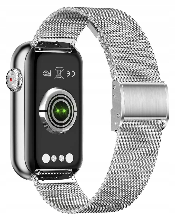 SMARTWATCH GARETT WAVE RT SREBRNY, STALOWY Model Wave RT