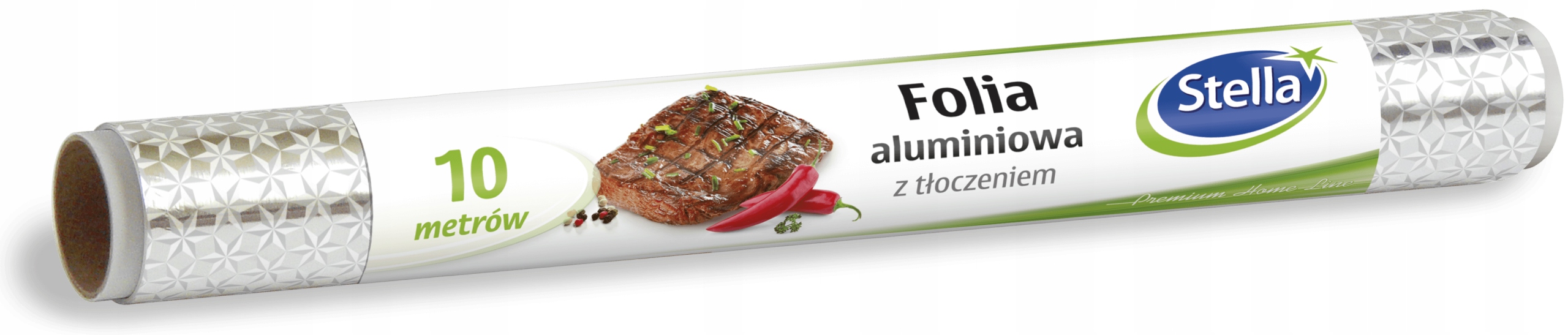 

Folia Aluminiowa Mocna Z Tłoczeniem Rolka 10m