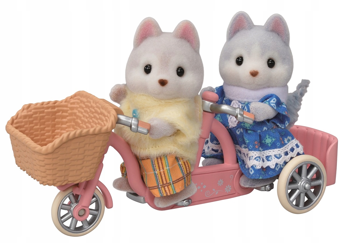 

Sylvanian Families Pieski Husky Na Rowerze 5637