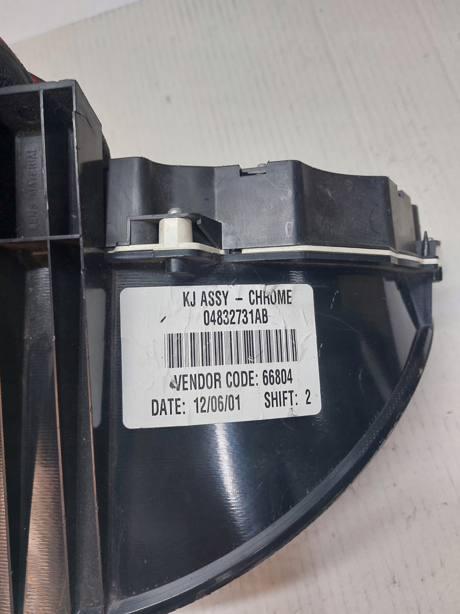 budíky budiky JEEP LIBERTY CHEROKEE P56010491AB