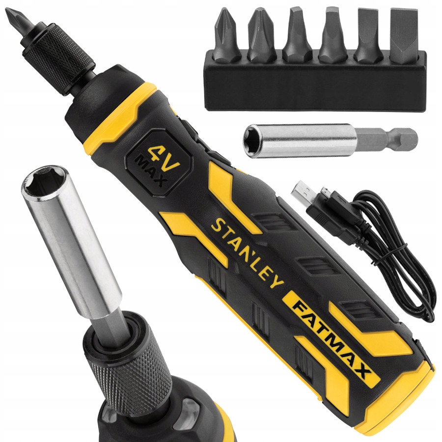 

Stanley Wkrętak fatmax aku 1,5Ah bity 6el 66-719