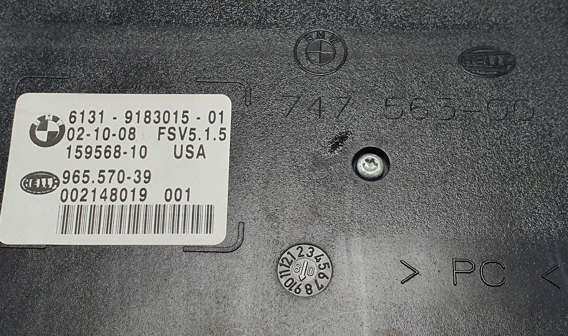 лампочка Освещение внутренний BMW X6 E71 9183015