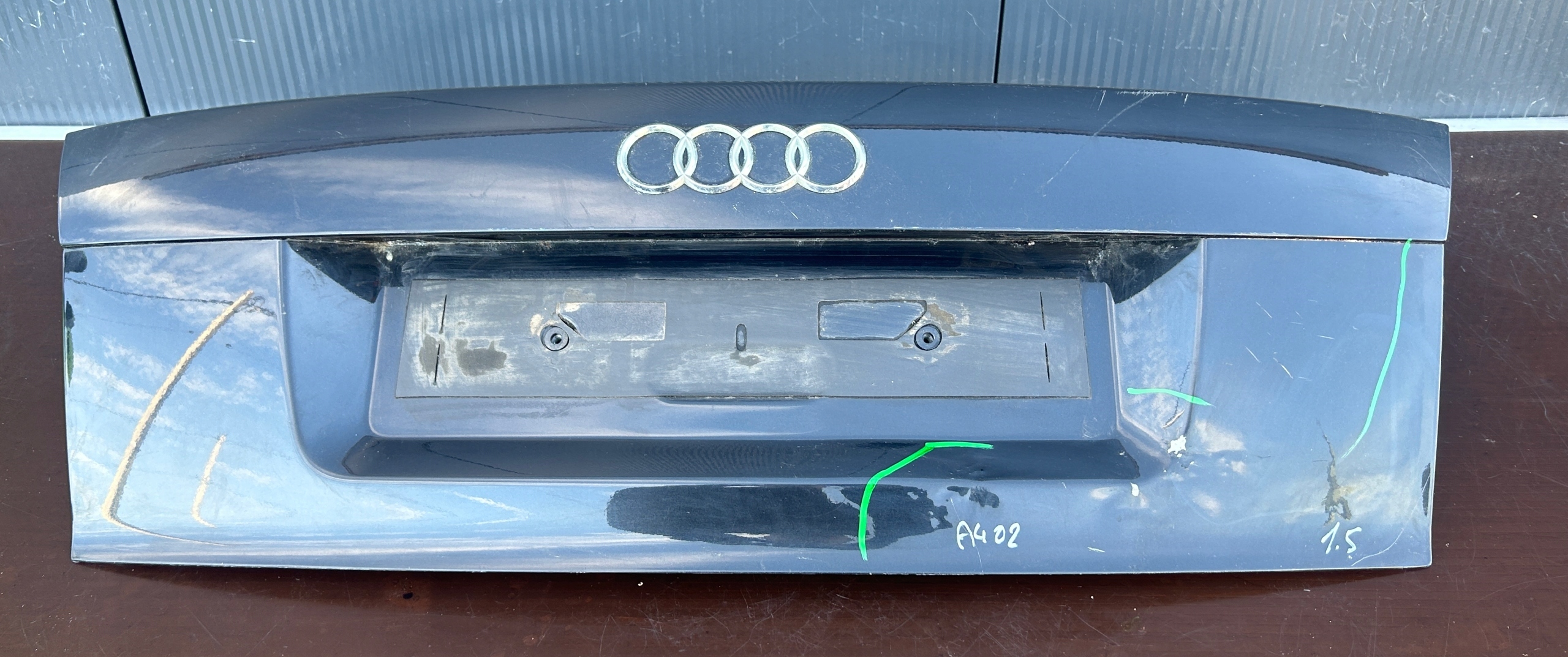 trunk door boot rear part rear AUDI A4 B6 sedan