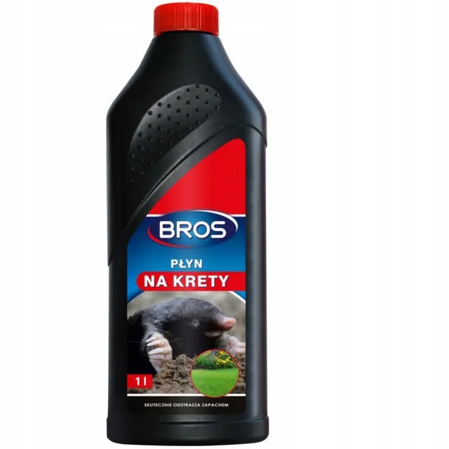

Bros Płyn na krety Odstraszający, 1000 ml